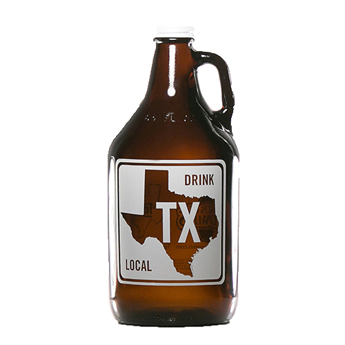 Texas Road Sign 64 oz