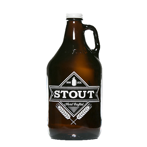 Stout Beer Style Growler 64 oz