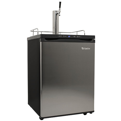 EdgeStar Full Size Stainless Steel Kegerator with Digital Display