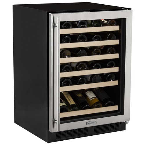 Marvel 24  Built-In High-Efficiency Single Zone Wine Cellar-Left Hinge