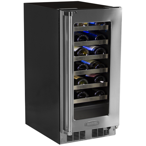 Marvel 15  Built-In Pro Single Zone Wine Cellar with Lock-Right Hinge