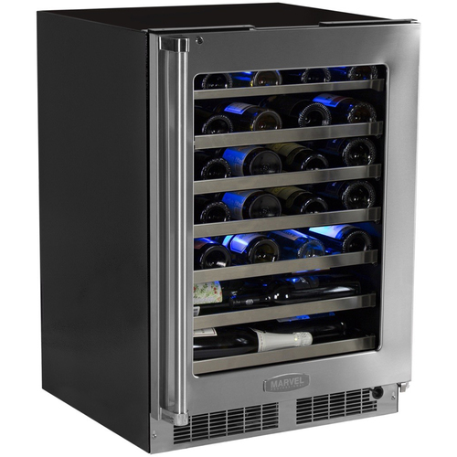 Marvel 24  Built-In Pro Single Zone Wine Cellar with Lock-Left Hinge